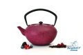 Zaparzacz żeliwny do herbaty 1,3L bordowy  BergHoff 1107050