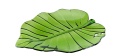 Granchio Talerz akrylowy Tropical Leaf 18x22cm 88768