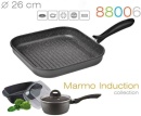 Patelnia grilowa Granchio Marmo Induction 26x26x5cm 88006