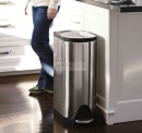 Simplehuman Kosz pedałowy BUTTERFLY 30L - stal FPP CW1824